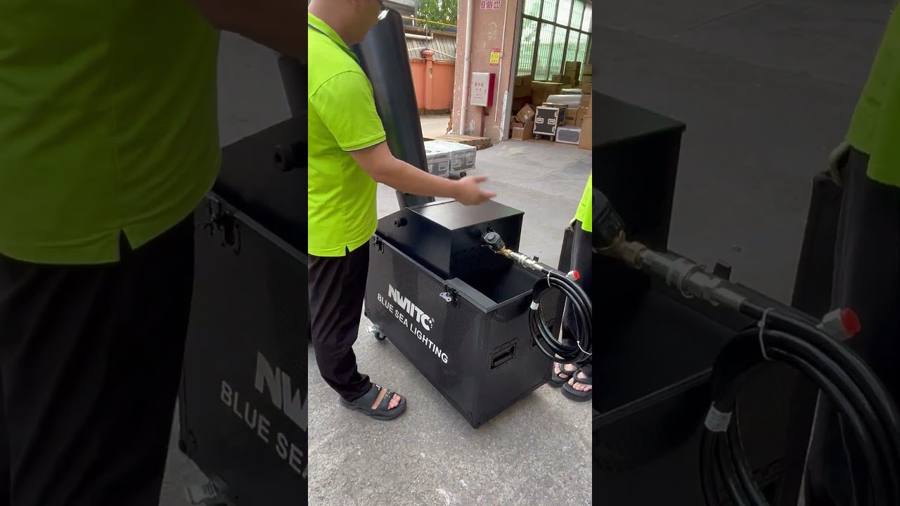 Professional CO2 Confetti Cannon Machine – DMX & Manual Trigger Compatible