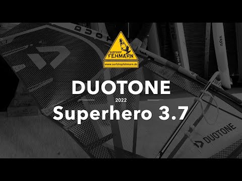Duotone Superhero 2022 - das neue Wave Segel von Duotone.
