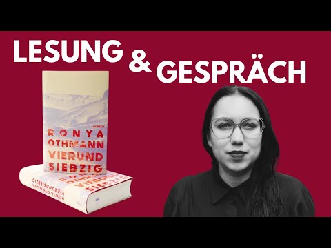 Lesung und Gespräch mit Ronya Othmann: Vierundsiebzig