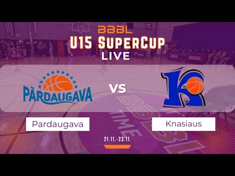 Pārdaugava SC 2011 vs V.Knašiaus KM 2011 | BBBL Boys U15 | SuperCup