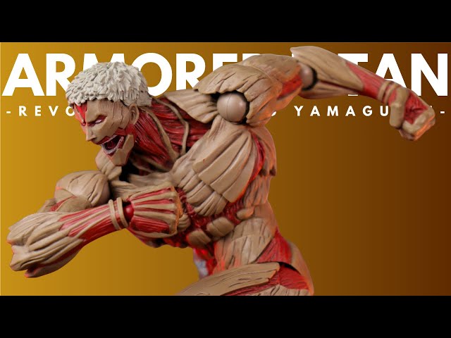 Vídeo relacionado con Kaiyodo Revoltech Amazing Yamaguchi: Attack on Titan - Figura de acción Femenina Titán