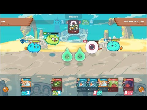 IS IT GOOD ?! WHERE YOUR CARDS TEAM ? | SIN GAMEPLAY | AXIE INFNITY