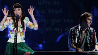 Karmin- Crash your Party [Lyrics on screen]