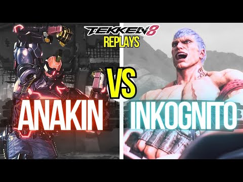 T8 Pro 🕹️ Anakin (#1 Jack 8) vs Inkognito (Bryan) 🕹️ Tekken 8 Replays
