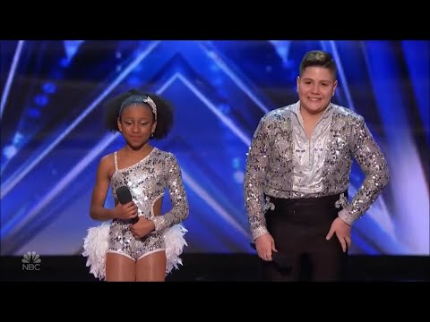 Colombian Kids Simon & Maria Impress Sofia Vergara with AMAZING Salsa Dance