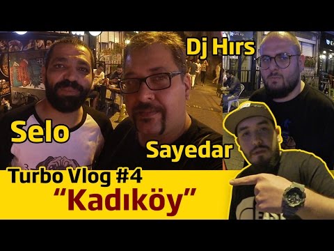 Turbo Vlog #4 - Selo (Kadıköy Acil), Dj Hırs ve Sayedar - Kadıköy'de gece sokaklar, graffiti'ler.