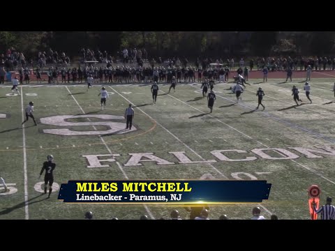 Miles Mitchell - Paramus Catholic Linebacker - Highlights