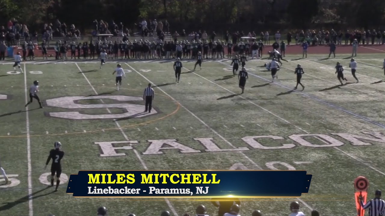 Miles Mitchell - Paramus Catholic Linebacker - Highlights