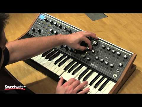 Moog Sub 37 Synthesizer Tweaking — Daniel Fisher