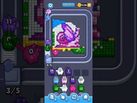 Pixel Flow Level 2635 Walkthrough