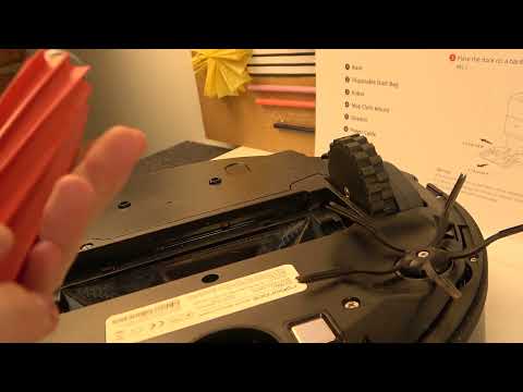 How To Attach and Install Main Brush on ROBOROCK Q7 Max+ Robot Vacuum Cleaner - Brush Maintenance