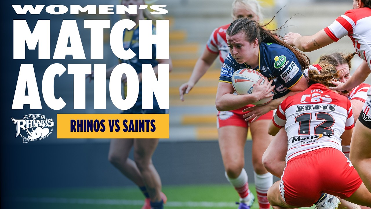 Women's Match Action | Rhinos vs Saints (super 4s)