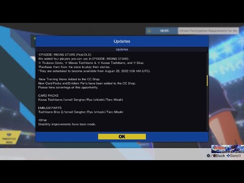 CAPTAIN TSUBASA: RISE OF NEW CHAMPIONS: Rising Stars DLC 2 Released