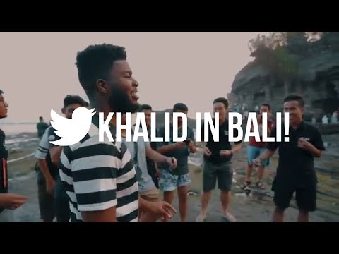 The power of music is crazy: Khalid's in Bali!