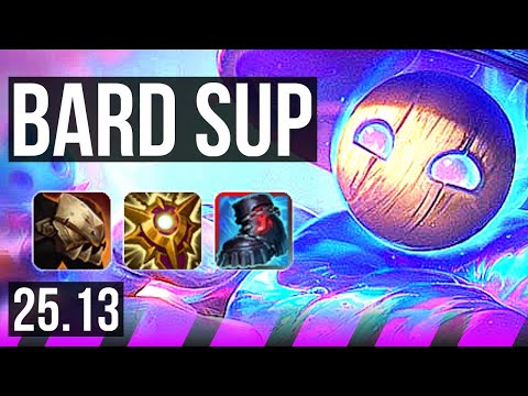 BARD & Jhin vs TAHM KENCH & Senna (SUP) | EUW Master | 25.13