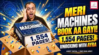 Meri Machines Book aa gayi: 1,554 pages, unboxing with Ayra | GATE 2027
