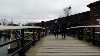 Canal Path POV Walk. Bowling Basin.