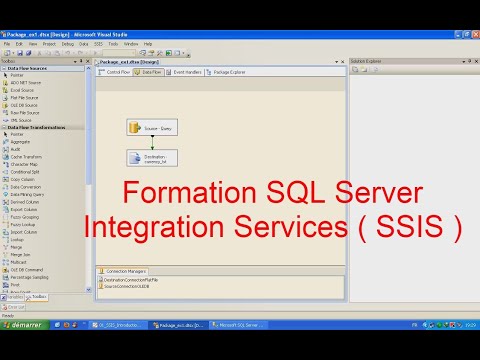 formation Sql Server Integration Services SSIS - partie 1