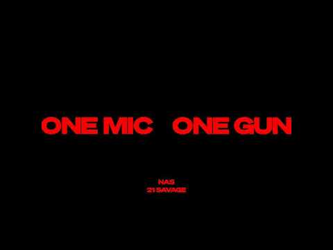 #Nas Ft #21savage - #OneMicOneGun Remix - #FerrariJahary  (Official Audio) #music #rap #remix #home