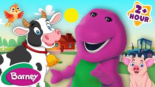 Old MacDonald Had A Farm + More Nursery Rhymes and Kids Songs | Barney the Dinosaur