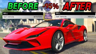 MAJOR Changes To Selling Personal Vehicles in GTA Online!