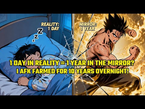 1 Day in Reality = 1 Year in the Mirror? I AFK Farmed for 10 Years Overnight!