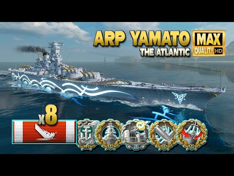 Battleship "ARP Yamato" with 14 seconds reload - World of Warships