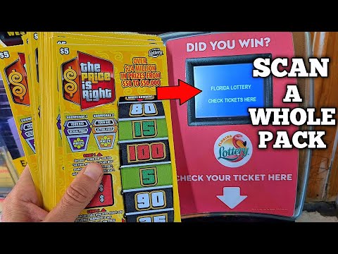 I Scanned a Whole Pack of Lottery Tickets🔥