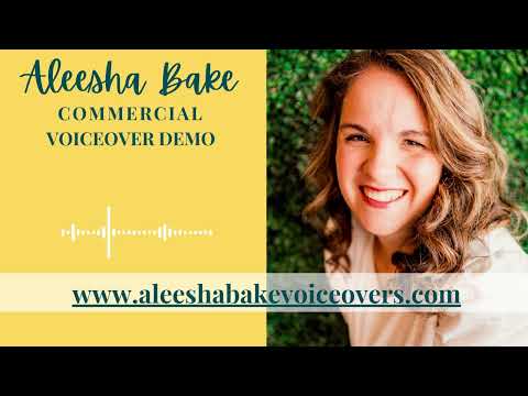 Aleesha Bake Commercial Demo