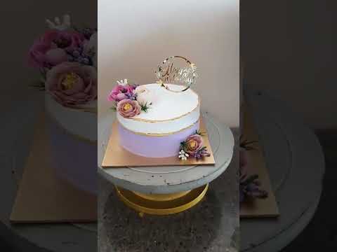 Blueberry Flavour cake.....pls subscribe and follow my page ...more video ....more information