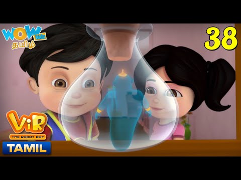 Vir The Robot Boy In Tamil | Pintu Jinn |Tamil Cartoon Stories For Kids | WowKidz தமிழ்