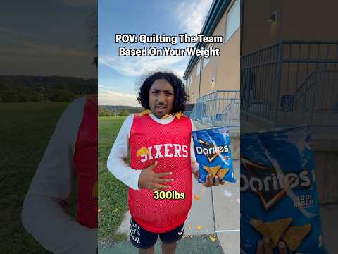 Quitting The Team Based On Your Weight #nba #basketball #shorts