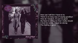 M2M: Bonus Track: The Feeling is Gone (Lyrics)