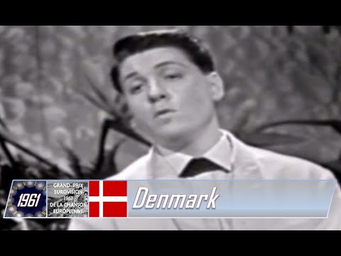eurovision 1961 Denmark 🇩🇰 Dario Campeotto - Angelique