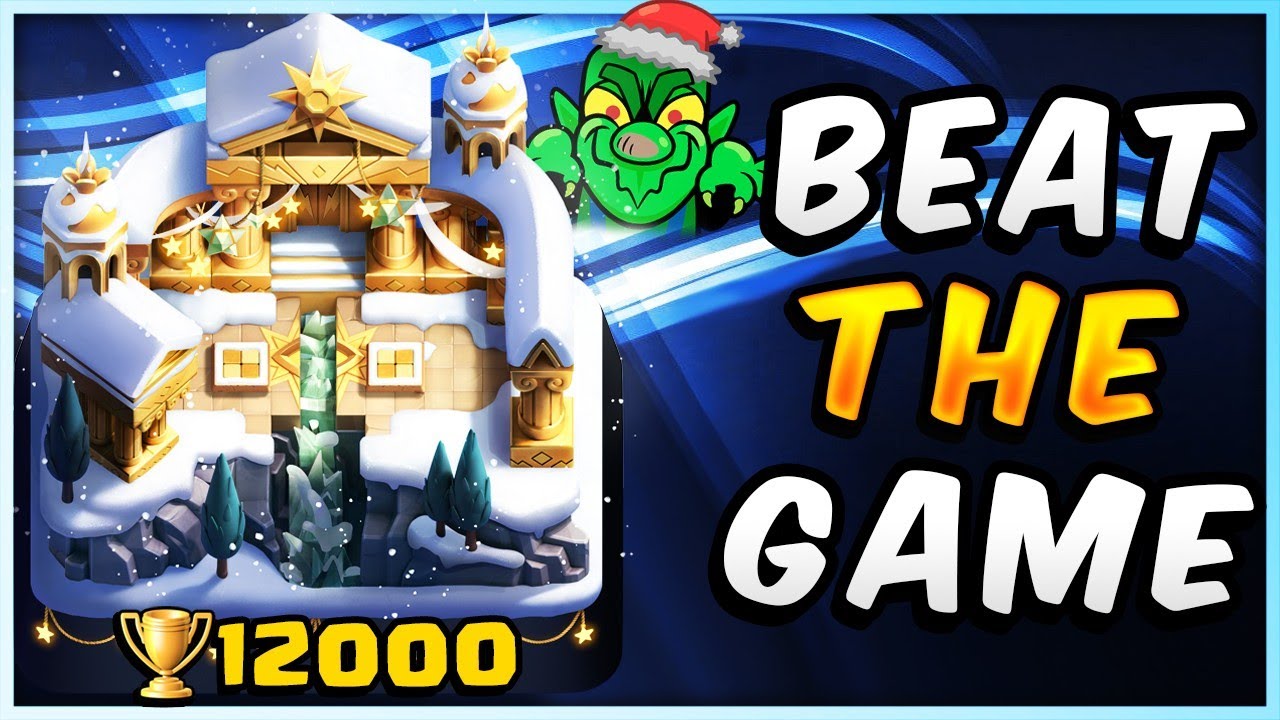 I WILL BEAT Clash Royale by getting 12,000🏆