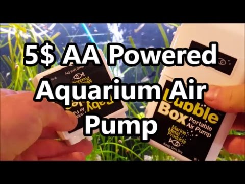 5 $ AA Battery Powered Aquarium Air Pump