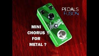 Video thumbnail for Mini chorus for metal ? Outlaw Effects - VIGILANTE chorus by Pedals Fusion