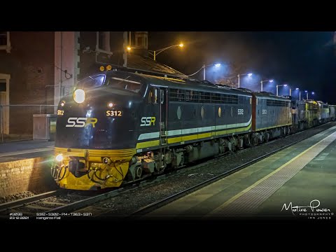 2021 12 23 - SSR Loaded Grain Train - #9098 - S312 + S302 + P14 + T363 + S317