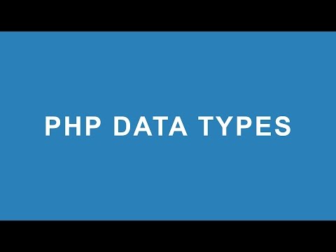 Php Basics Data Types In Php