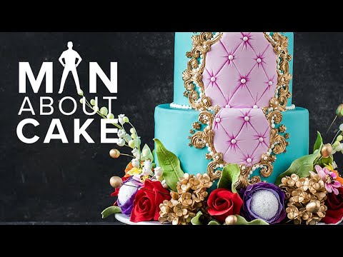 Baroque Inlaid Frame Cake for Joanna | Man About Cake SEASON 6 Finale with Joshua John Russell