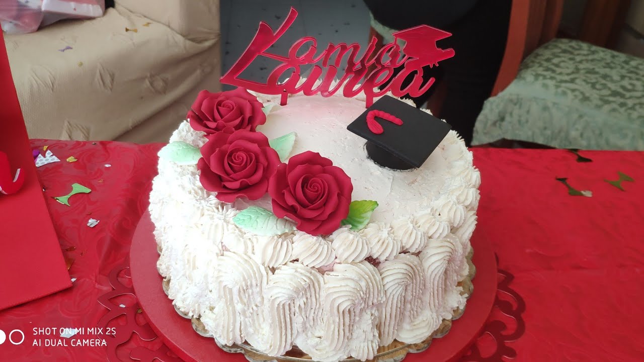 Torta di laurea fatta in casa