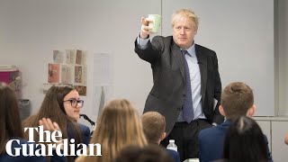 Boris Johnson delivers speech on skills and further education – watch live