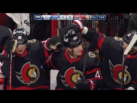Parker Kelly (#45) 1st NHL Game Highlights