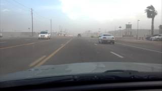 preview picture of video 'Bullhead City - Fort Mohave WICKED dust storm!'