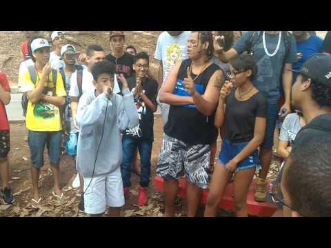 BigZ  Vs Larício - Batalha de Rimas no Parque da Cidade