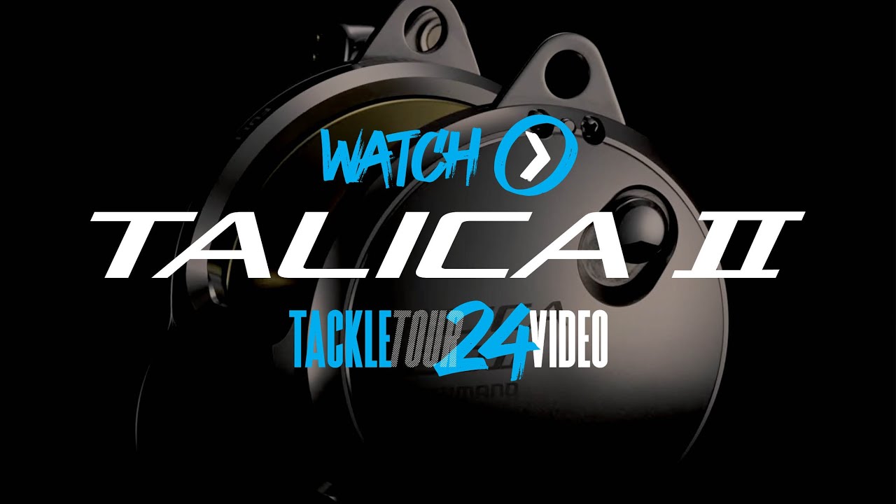 Shimano Talica 2 Speed Overhead Reel NEW video thumbnail