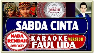 Download lagu KARAOKE | SABDA CINTA | NADA RENDAH | FAUL ACEH mp3