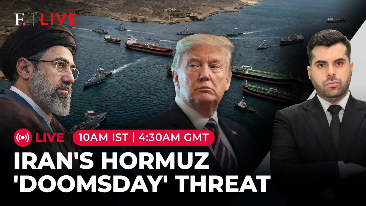 LIVE: Iran Threatens 'Total' Hormuz Shutdown; 'No Oil To Pass' Amid Trump War | Firstpost Live