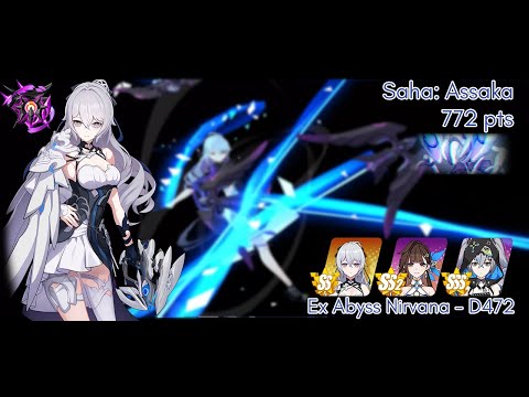 [Ex abyss Nirvana D472] Saha:Assaka 772pts | SW/JK/HB - Honkai Impact 3rd SEA