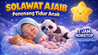 Download lagu Solawat Tidur Anak 1 JAM NONSTOP 😴🌙• Musik Pengantar Tidur Anak • Solawat Tidurkan Balita 🌙 mp3